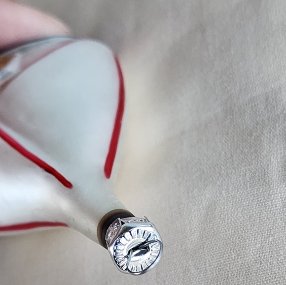 Vintage Mercury Glass Sailboat Christmas Ornament - Picture 12 of 12